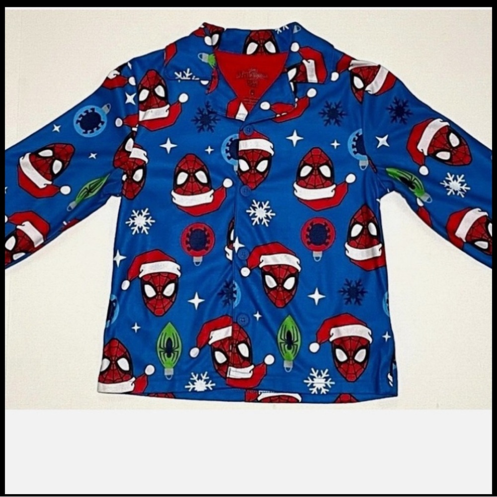 Spider-Man Kids Pajamas - Blue and Red NWT